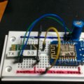 Testaufbau Wemos D1 Mini (8266) mit Hc05-WIFi-Modul